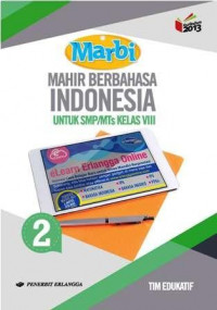 Image of Marbi Mahir Berbahasa indonesia untuk SMP / MTS Kelas VIII 2