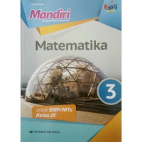 Image of Matematika Mandiri untuk SMP kelas IX - Buku Pelajaran