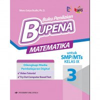 Image of buku penilaian bupena Matematika SMP Kelas Ix